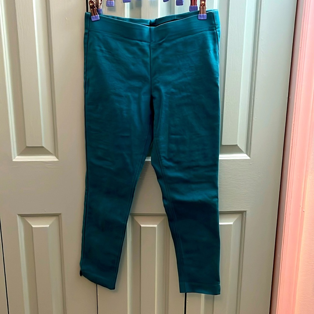 Teal Crosby Capris